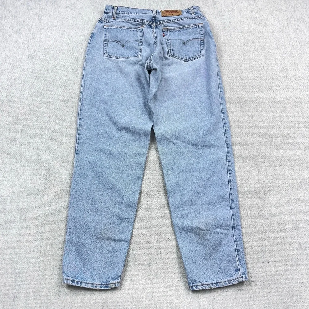 Vintage Levis 551 Jeans Women 12 Relaxed Fit Tapered Leg 90s Baggy 29x29 Mom